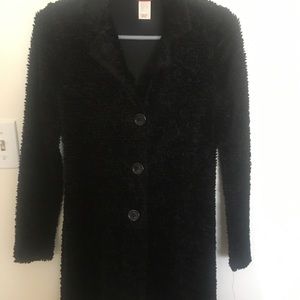 Soft fuzzy cardigan